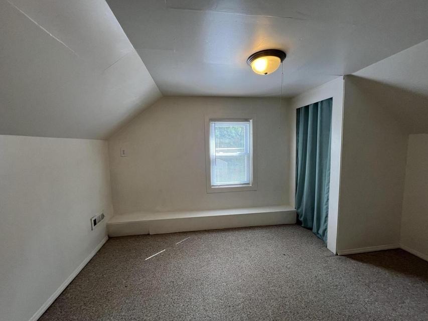 Upper bedroom, window view